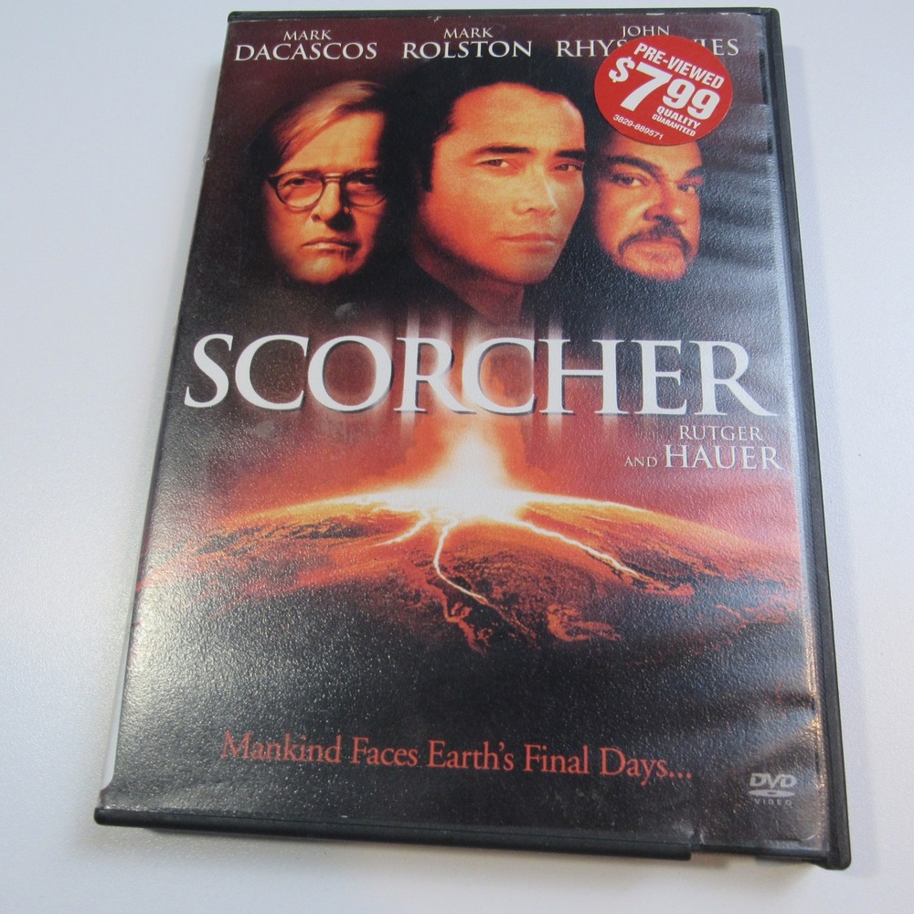 Scorcher DVD Mark Dacascos Rutger Hauer Disaster Action Film